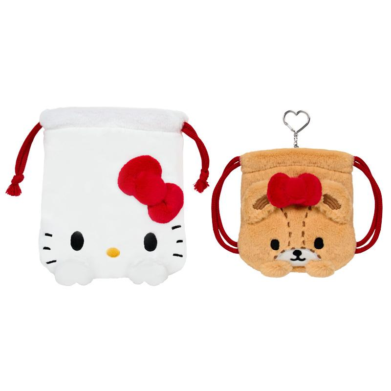 Sanrio｜Together with your favorite friend drawstring bag set of 2