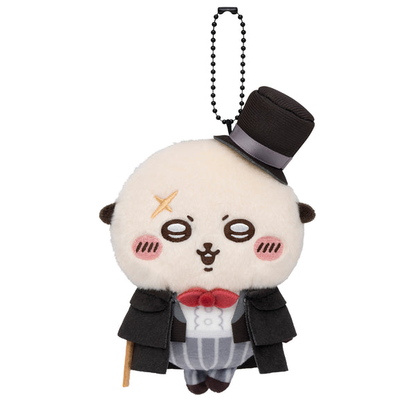 chiikawa｜Otaru Limited Edition Retro Mascot Holder /Plush Keychain｜H140 x W90 x D50 mm approx.