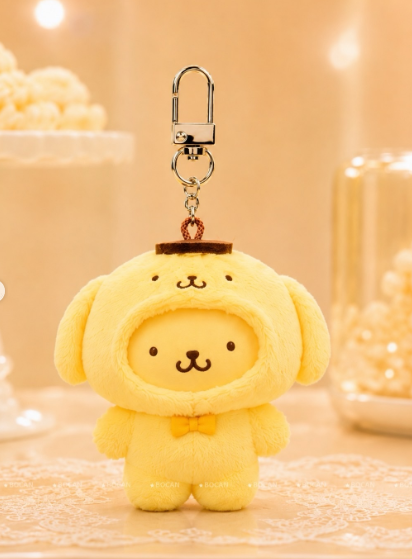 Sanrio｜chibittomo Pompompurin 3Oth ANNIVERSARY Ano Koro no Pompompurin Mascot Charm mystery bag/blind box/All 8 types｜1pc