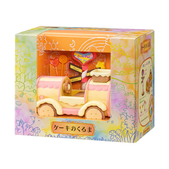 SylvanianFamilies｜Fairytale Land Series CAKE CAR Set
