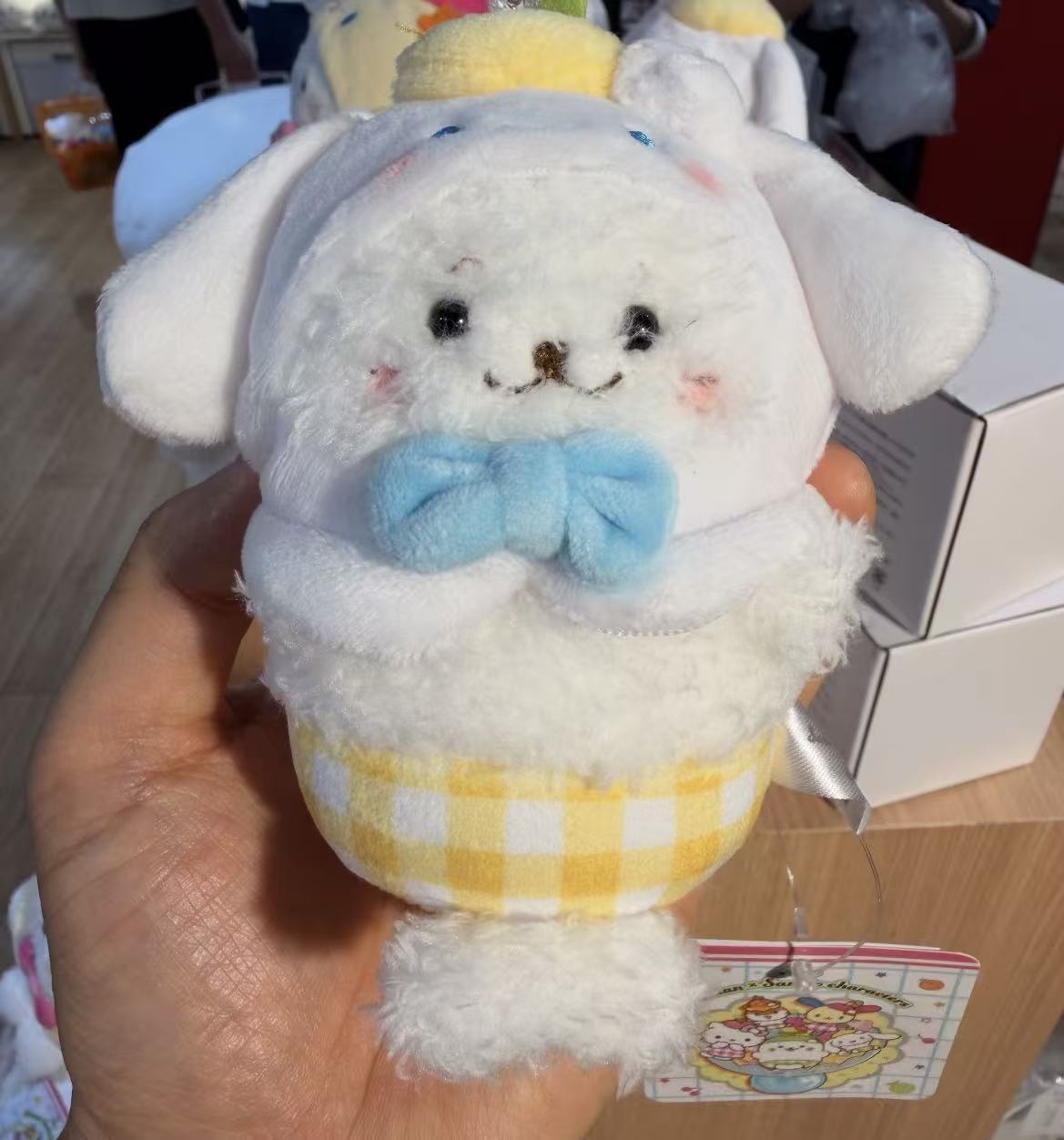 Sanrio｜Shirotan Mascot Holder /Plush Keychain