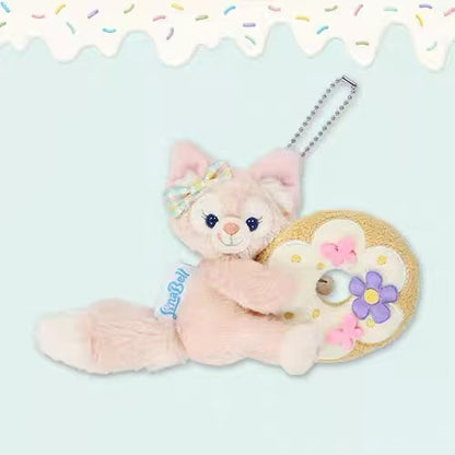 【limit 1】Disney｜Duffy and Friends Donut Mascot Holder /Plush Keychain