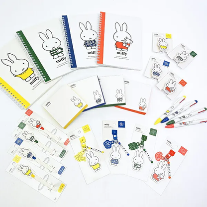 Miffy｜Bruna colors Clear Keychain/Keyring｜9.5cm x 3.6cm x 0.8cm approx.