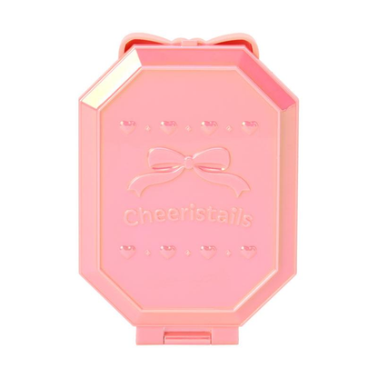 Sanrio｜Cheering Everyone On! Cheer Tales Gorgeous Jewel Folding Mirror Stand｜8×2×11.5cm approx.