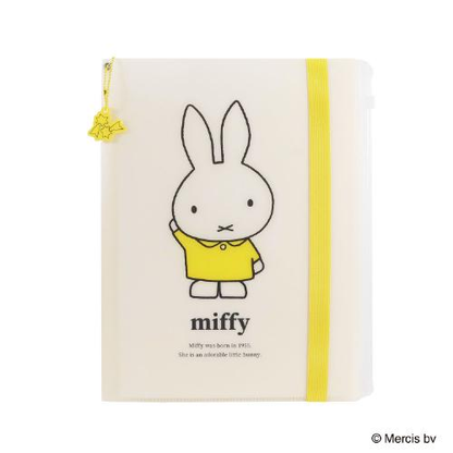Miffy｜Bruna colors Clear Holder with Band｜311mm x 251mm x 7mm approx.