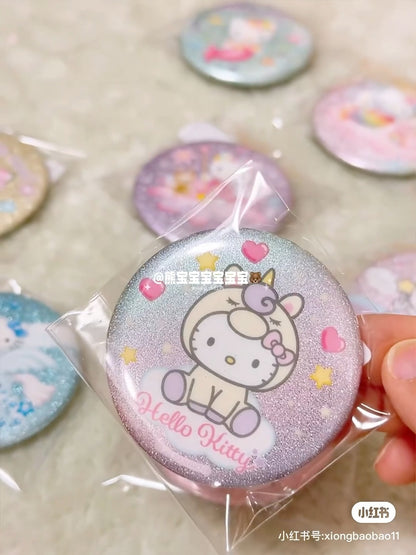 HelloKitty｜Glitter Badge mystery bag/blind box/All 8 types｜1pcs