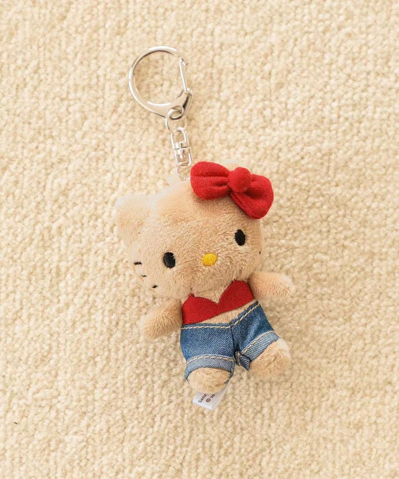 Sanrio｜Me% HELLO KITTY x ST. LOWRYS FARM Collaboration Mascot Holder /Plush Keychain