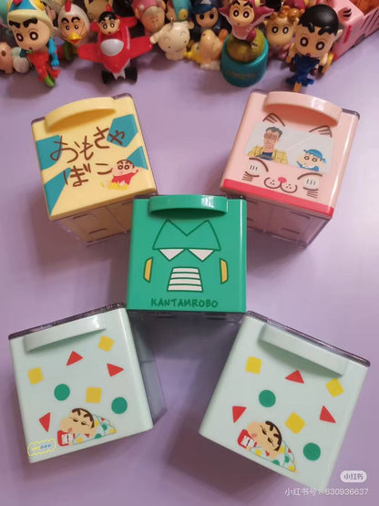 Crayon shin-chan｜BANDAI CUCASE Case Collection mystery bag/blind box/All 12 types｜1pcs