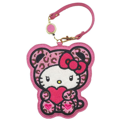 Sanrio｜Hello Kitty Pass Case Card Holder &amp; Reel｜140×150×4mm approx.