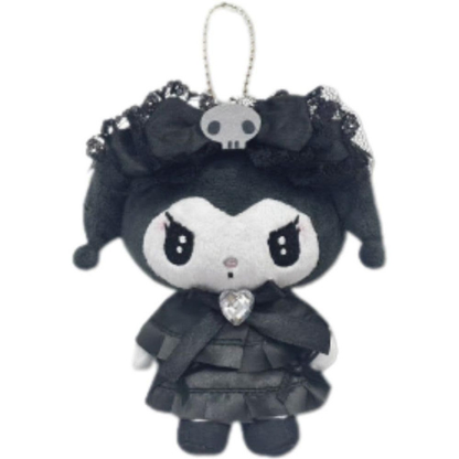 Sanrio｜My Melody &amp; Kuromi Mascot Pouch Keychain｜5.0 x 10.0 x 14.0cm approx.