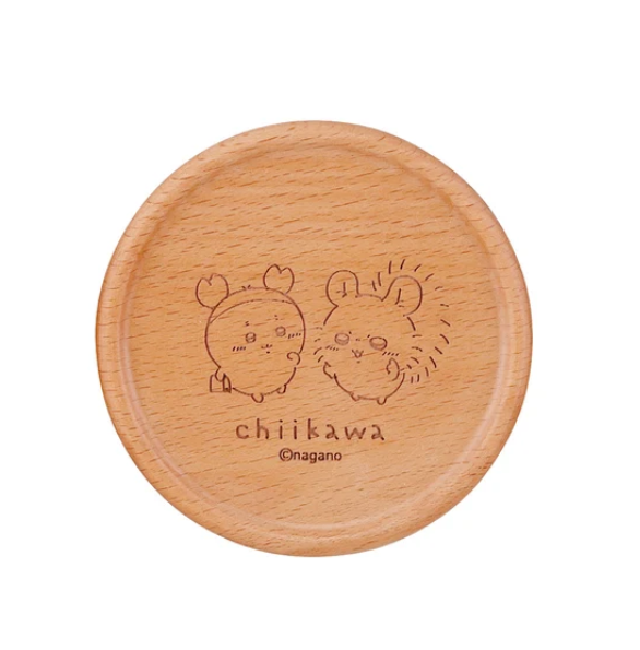 chiikawa｜Coaster Happy Blossom｜90×H15mm approx.