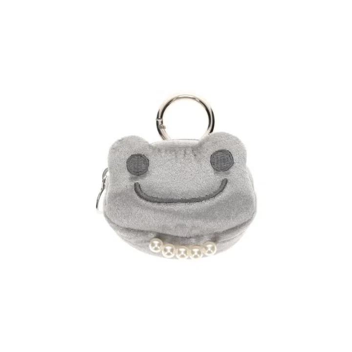 Pickles the Frog｜Carabiner Pouch Monotone｜H7×W8×D3cm approx.