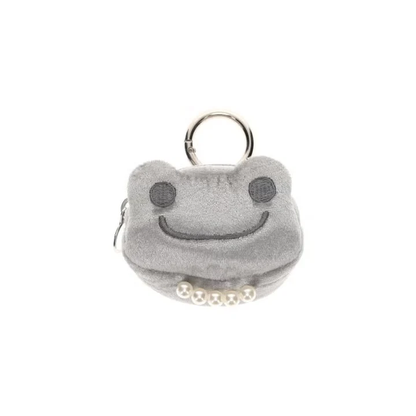 Pickles the Frog｜Carabiner Pouch Monotone｜H7×W8×D3cm approx.