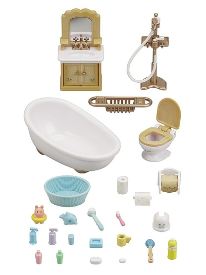 SylvanianFamilies｜Country Bathroom Set-5286