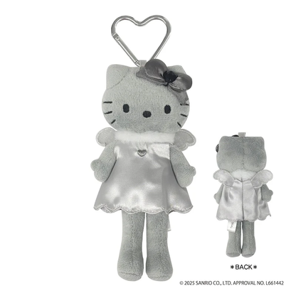 Hello Kitty｜Angel Style Up Mascot Holder /Plush Keychain｜9×4×15cm approx.