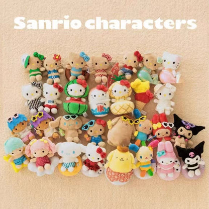 Sanrio｜Me% HELLO KITTY x ST. LOWRYS FARM Collaboration Mascot Holder /Plush Keychain