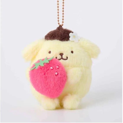 Sanrio｜KThings Strawberry Friends Mascot Holder /Plush Keychain｜H10cm approx.