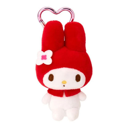 Sanrio｜mini Mascot Holder /Plush Keychain｜W6×D4×H10cm approx.