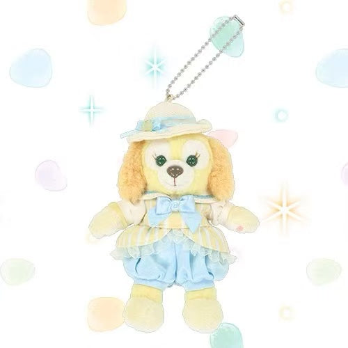 Disney｜Tokyo DisneySea 25th Anniversary Duffy and Friends "Find Your Beautiful Blues" Collection Mascot Holder /Plush Keychain
