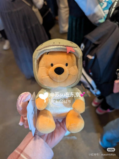 Disney迪士尼｜东迪2025蛇年限定pooh噗噗维尼玩偶公仔+Piglet皮杰小猪毛绒吊饰/皮杰小指偶