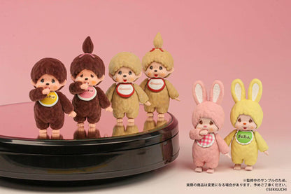 【limit 2】Monchhichi｜Flocked Mascot 4 mystery bag/blind box/All 6 types｜1pcs