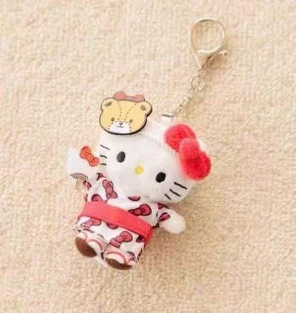 【limit 1】Sanrio｜Hello Kitty x me% Mascot Holder /Plush Keychain