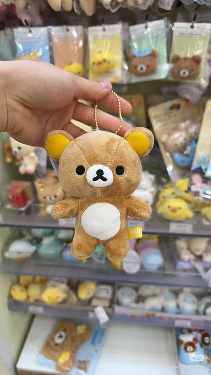 Rilakkuma｜New Mascot Holder /Plush Keychain｜ 5.8 x 11.1 x 12.7cm approx.