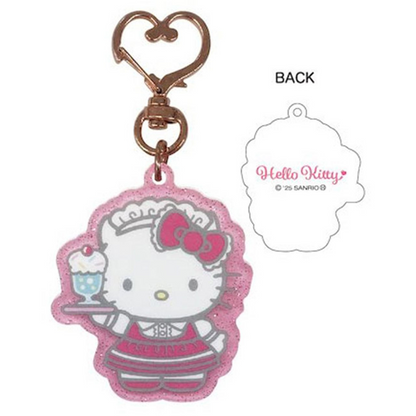 Hello kitty｜Lolita Fashion Acrylic Keychain/Keyring｜61×49×5mm approx.