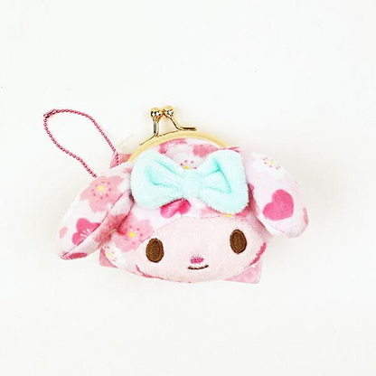 Sanrio｜  Goods Series Face Mini Pouch/Coin Case｜8 x 6 x 4 cm approx.