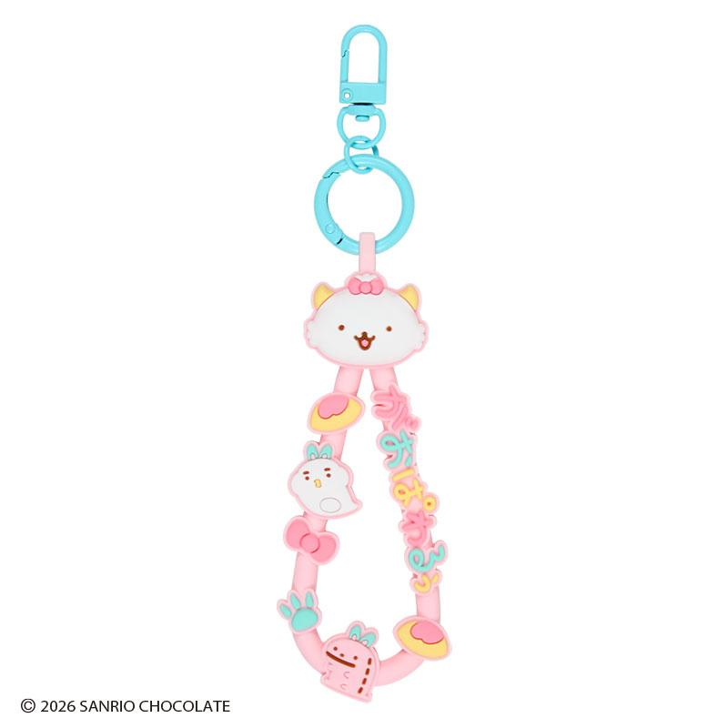 Sanrio｜Character Grand Prix 1st Edition Rubber Cord Keychain/Keyring｜ W4.5 x D1 x H11cm approx.