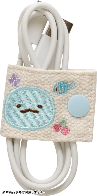 Sumikko gurashi｜Embroidered Cord Holder｜40×105mm approx.