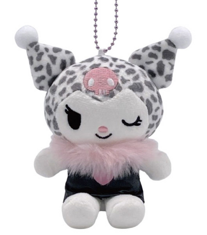 Sanrio｜Kuromi 20th Anniversary Nurse  Mascot Holder /Plush Keychain｜H11 x W10 x D5.5cm approx.