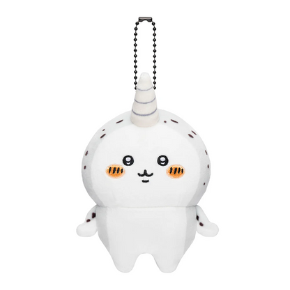 Nagano嘲讽熊｜Characters FRIENDS Mascot (one corner) 独角鲸毛绒挂件/包挂｜约H135×W90×D50mm