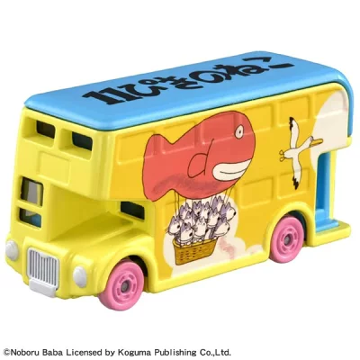 Tomica｜Takara Tomy D Tomica Box SP Picture Book Collection 11 Piki No Neko多美卡绘本故事书系列11只皮奇猫玩具车｜约4.0 x 4.2 x 8.0cm