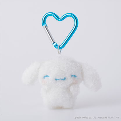 Sanrio｜Cheek Squeeze Mini Mascot Holder /Plush Keychain｜H75mm approx.