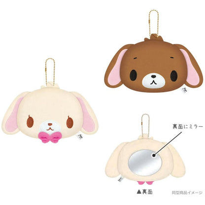 Sanrio｜Sugarbunnies Face Plush Mirror｜94×160×40mm approx.