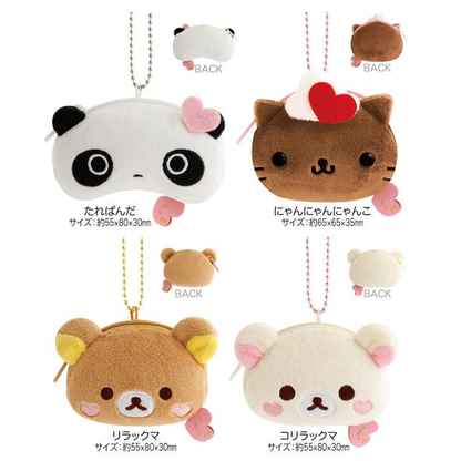 Sanx｜Universe Heart Theme Mini Coin Case Collection (pink) mystery bag/blind box/All 8 types｜1pc