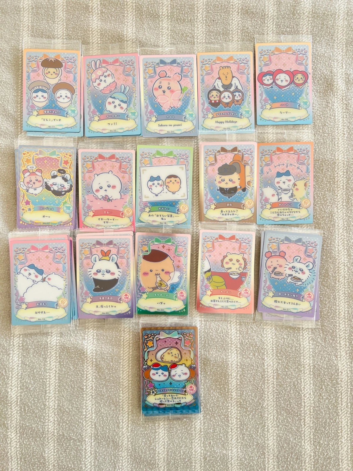 chiikawa｜Wafer Lucky Card Collection 2 mystery bag/blind box/All 31 types｜1pc