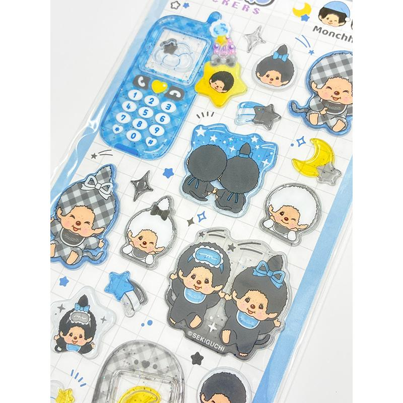 Monchhichi｜Heisei Happy Phone Sticker｜ 200x90x1mm approx.