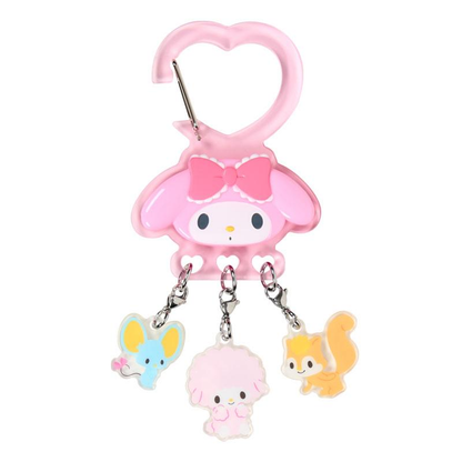 Sanrio｜Together with your favorite friend Keychain/Keyring｜W6.5 x D1 x H8.5cm approx.