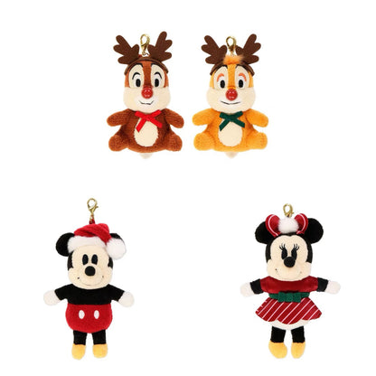 Disney迪士尼｜东迪2024圣诞限定 mini毛绒挂件/吊坠/拉链头/手机扣
