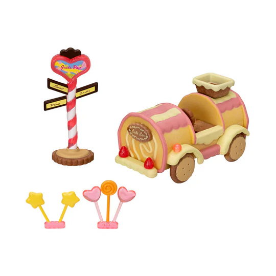 SylvanianFamilies｜Fairytale Land Series CAKE CAR Set