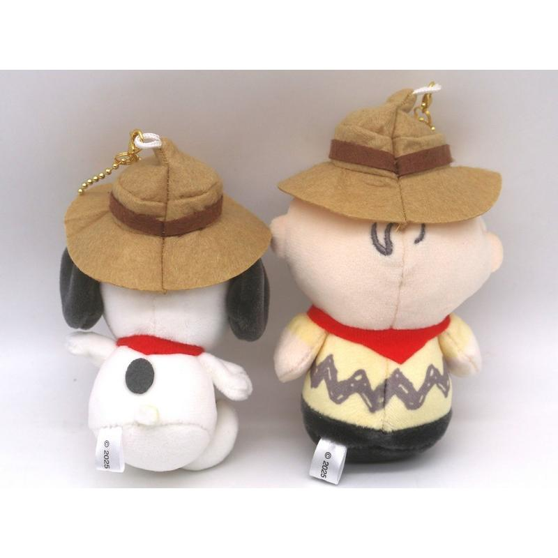 Snoopy｜PEANUTS Snoopy &amp; Charlie Brown Mascot Holder /Plush Keychain｜H180 x W130 x D70mm approx.