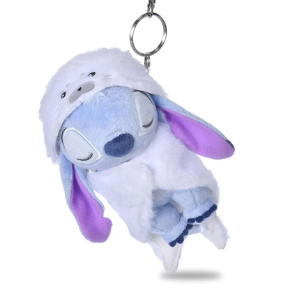 Disney｜Pajama Style Sea Otter Mascot Holder /Plush Keychain｜12.5×16×8cm approx.