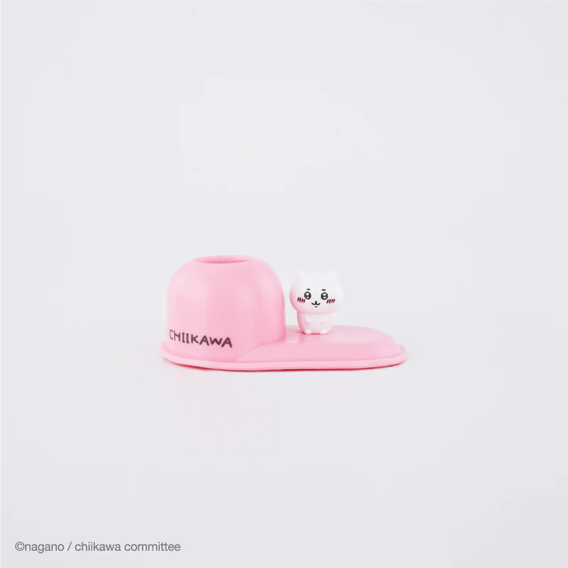 Chiikawa 吉伊卡哇｜Toothbrush Stand可爱角色PVC牙刷站立架｜约H38×W63×D33mm