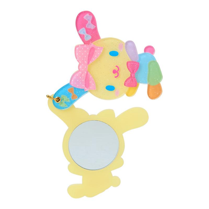 Sanrio｜Usahana Always Loved Slide Mirror｜8×0.9×9cm approx.