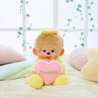 【limit 1】Monchhichi｜Love Happy Angel Plush Dolls/PlushToy｜H30×W25×D19cm approx.