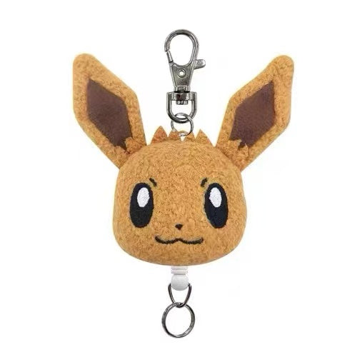 Pikachu｜Character Fancy Division Reel Mascot Holder /Plush Keychain｜W9×H13.2×D3cm approx.