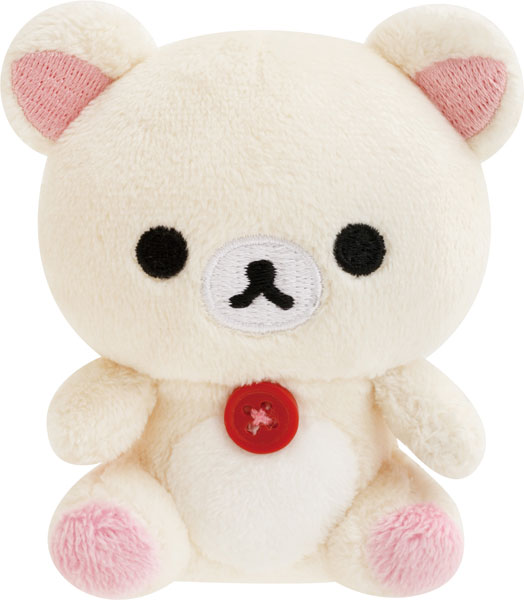 Rilakkuma轻松熊｜San-X Hand-held Plush/Wonderful House Sitting奇妙屋可爱场景毛绒玩偶摆件/手玉｜约60×80×55mm
