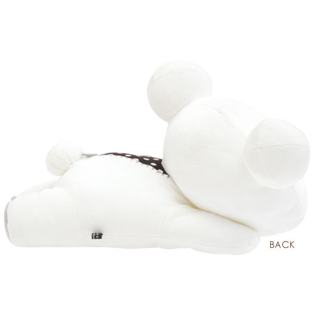 Rilakkuma｜San-x Basic Rilakkuma Monochrome Mochi Mochi Squishy Korilakkuma Plush Dolls/Plush Toy｜200×280×400mm approx.